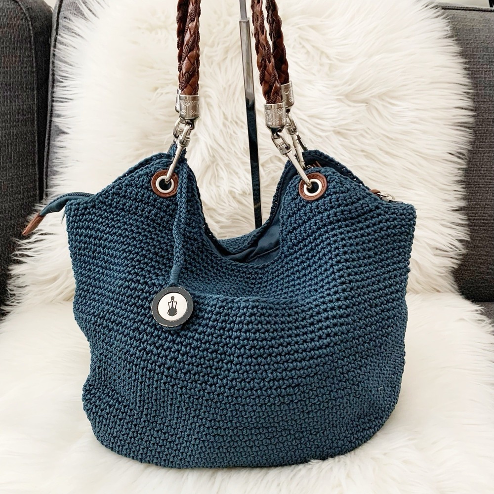 The Sak Crochet‎ Braided purse bag - Picture 2 of 8